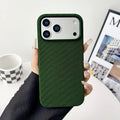 For Apple Techwoven Phone Case For iPhone 17 Pro Max 15 14 13 16 Pro Max For Magsafe Magnetic Wireless Charging Protect Cover