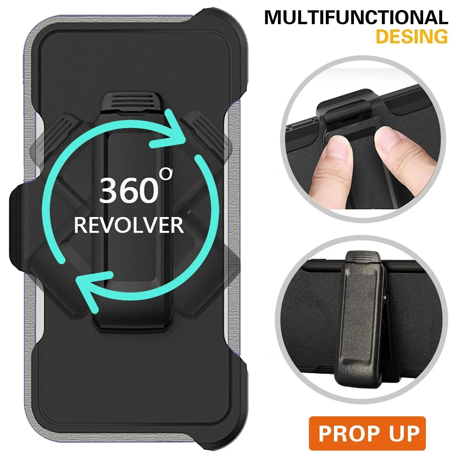 3 IN 1 For Samsung Galaxy S25 S26 ULTRA S25 S26 Plus S25 Heavy Duty Shockproof Armor +Belt CliP Phone Case