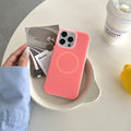 Fashion Jelly Liquid Silicone Magnetic For Magsafe Case For iPhone 17 Air 16 15 14 Plus 13 12 11 Pro Max Bumper Shockproof Funda