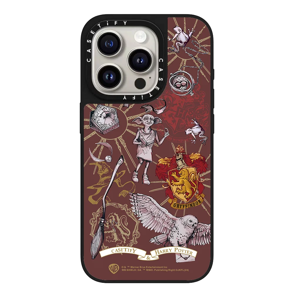 CASETiFY Co-bran Harry Potter  Cute Cartoon Series Phone Case for iPhone16 17 15 14 13 Pro Max Air Plus magnetic Protect Cover