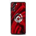 Tunisia Flag Phone Case For Samsung Galaxy S26 Ultra S25 Plus S24 FE S23 S22 5G S21 S20 Cover Black Soft