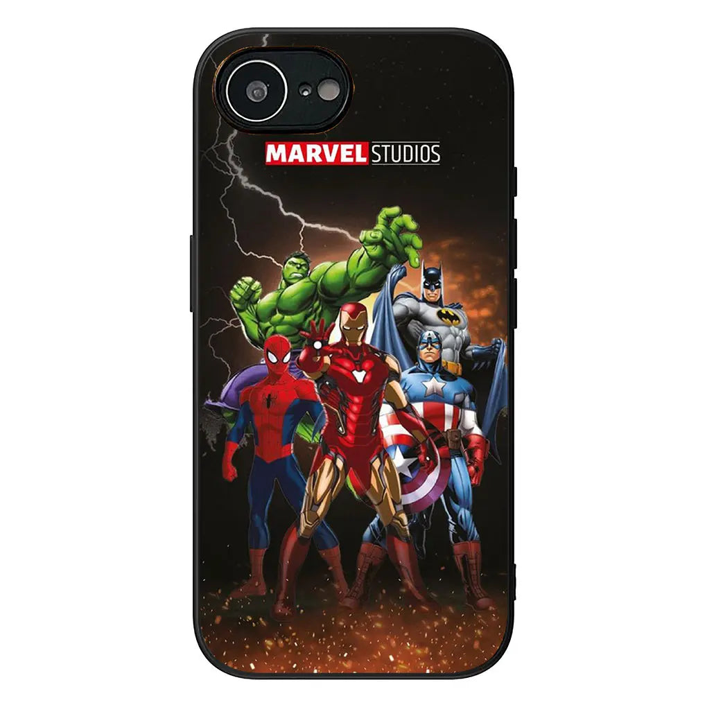 Cover for Motorola Moto G86 G14 G35 G34 G45 G55 G64 G75 G85 G24 G15 G54 G57 Power Case Superheroes Marvels Iron Man Avengers
