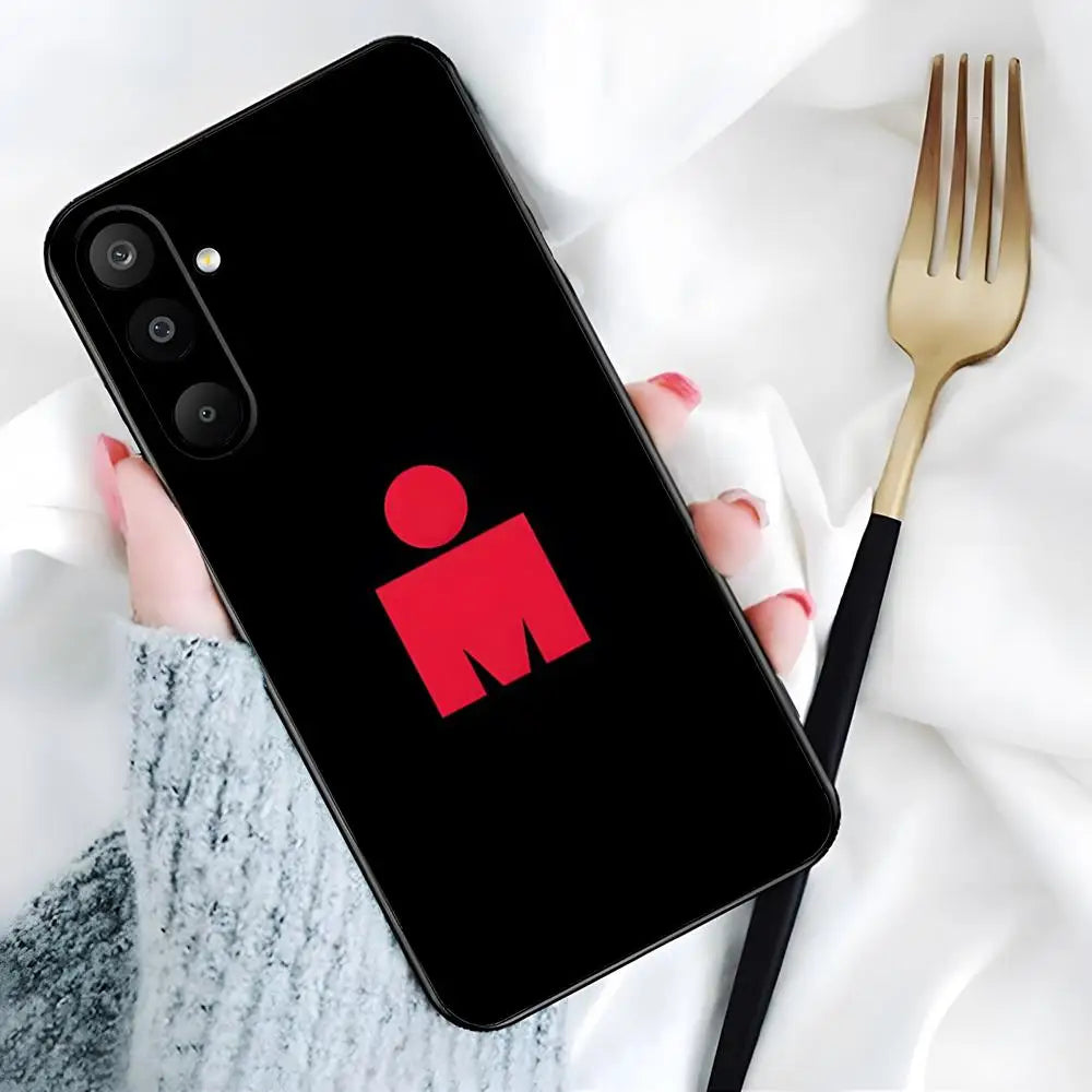 I-Ironman Triathlon Phone Case For Samsung S26 S25 Edge S24 S23 S22 S21 Ultra Plus Fe A55 56 15 4G 5G Galaxy Silicon Cover