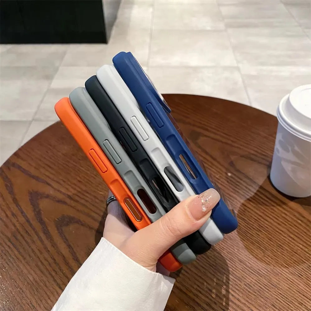Luxury Transparent Magnetic Case For iPhone 17 Pro Max For Magsafe Wireless Charging Clear Hard Acrylic Shockproof Cover