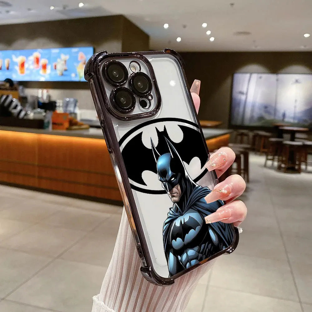 B-Batmans Superheroes Case For Xiaomi 17T Pro 15T 14T 15 14 13 Poco F5 F7 F8 Ultra M7 M8 X5 X6 X7 X8 Pro Max 17TPRO Phone Cover