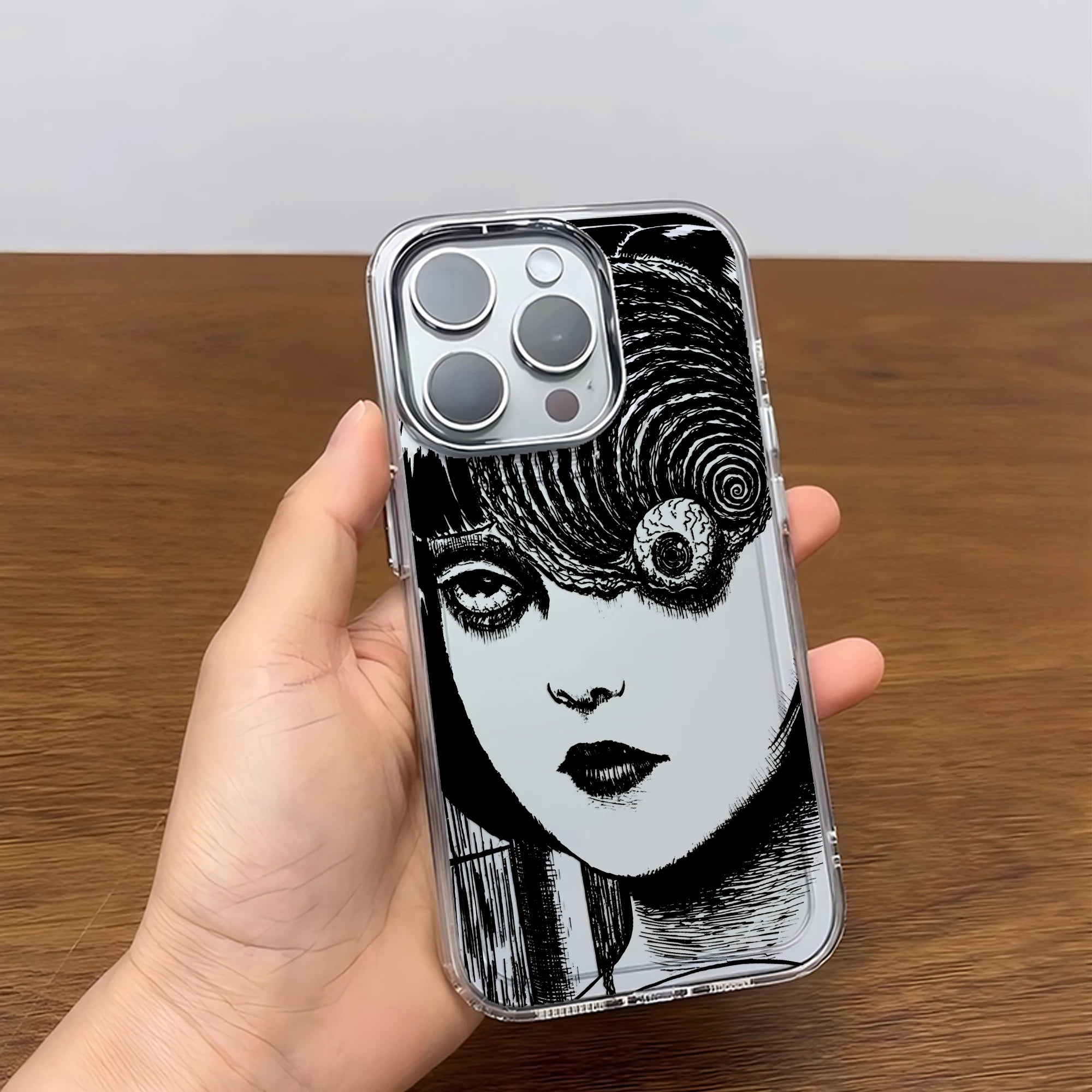 New comics Junji Ito horror Hot Anime Phone Case For iPhone 17 Air 16 e 15 14 13 12 11 Pro Max Plus SE 2020 2022 Soft Cover