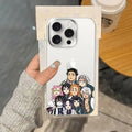 D-Demon Slayers Phone Case For IPhone 17 16 15 14 Plus 13 12 11 Pro Max Phone Back Cover Transparent Shockproof Cover