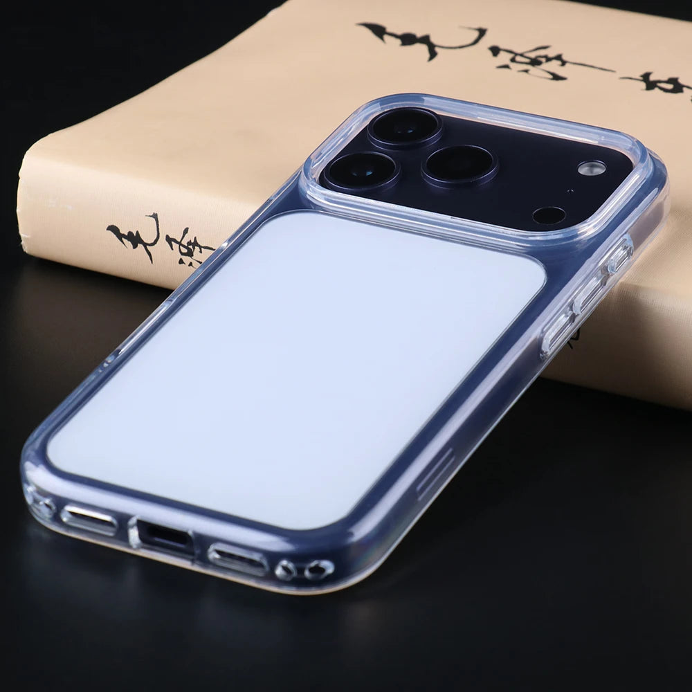UGOjP Case For iPhone 17 Pro Clear Protective MagSafe Magnetic Phone Case Transparent Anti drop Solid Color Hard PC Back Cover