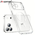 Magnetic For Magsafe Case For iPhone17ProMax iPhone 17 Pro Max Air Hybrid Hard Cover For 17Air iPhone17 Transparent Soft Shell