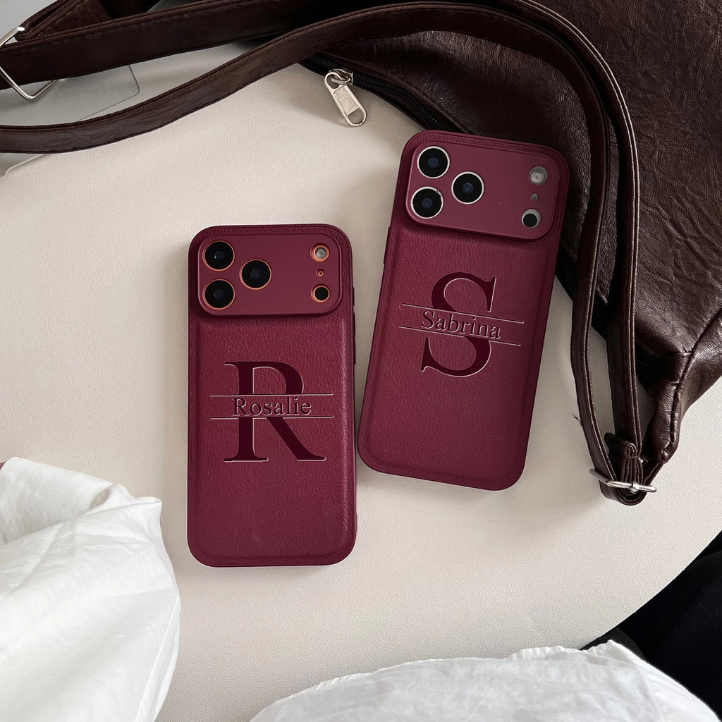 Custom Luxury Business Style Personalized Phone Case Compatible With Iphone 11 12 13 14 15 16 17 13 Pro Max 14 15 16 Plus 17 Air