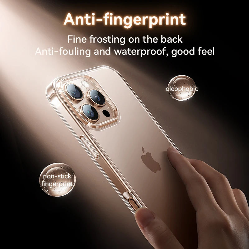 Joyroom For iPhone 17 Pro Max Case Frosted Case Shockproof Matte Case Cover For iPhone 16 Pro Max Wireless Charger Magnet Cover