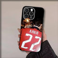 Football R-Ricardos K-Kakas Phone Case For iPhone 17,16,15,14,13,12,11,Pro,Max,Plus,Air,X,XS,XR,SE,8,7,Mini,Soft Black Funda