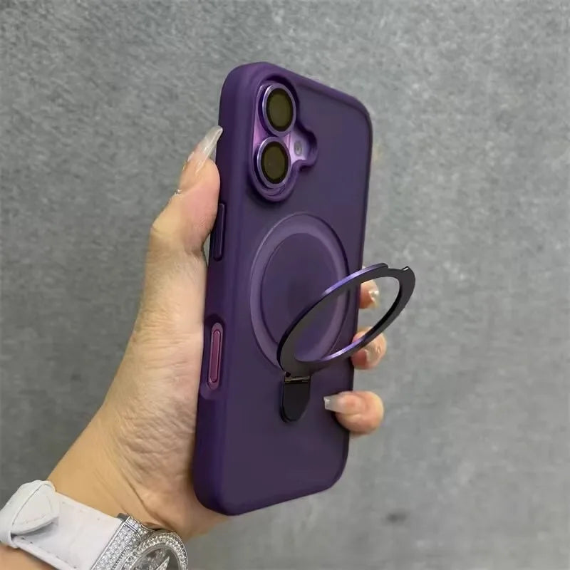 Luxury desert gold Magsafe Wireless Charging case for iphone 16 15 14 13 12 11 pro max plus 16e Magnetic Camera Protection Cover