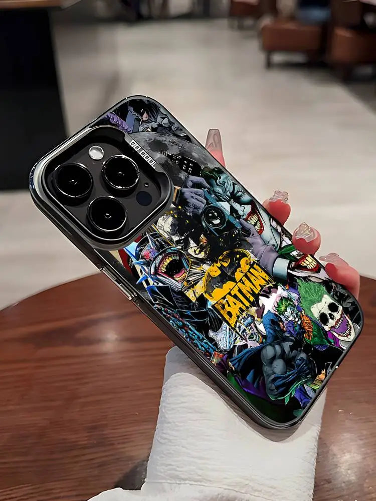 Cool-H-Batmans-S Fashion Phone Case For IPhone 17 16 15 11 12 13 14 Pro Max 16 Plus 12 Mini 7 8 XR XS 15Pro MAX Cove