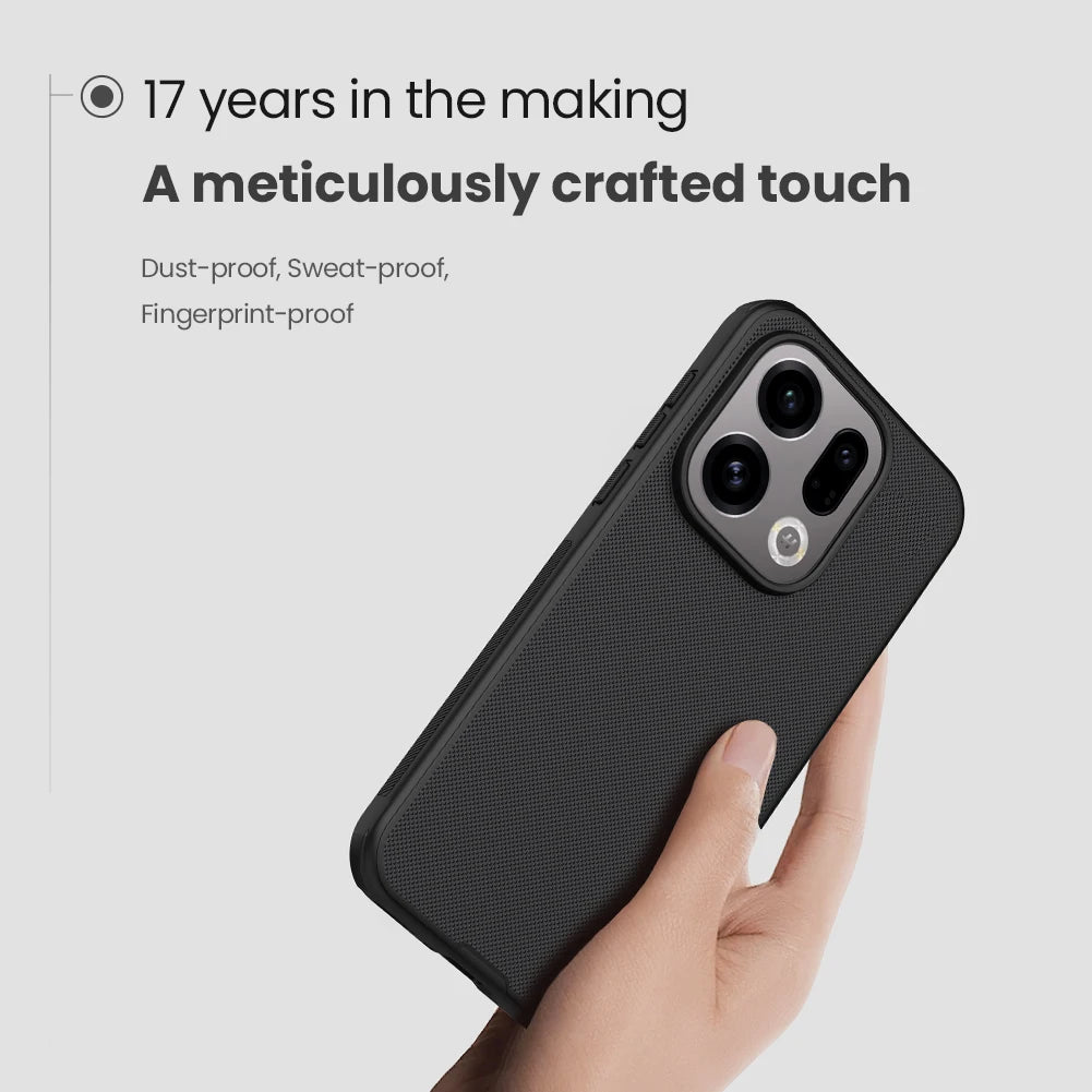 For OPPO Find X9 5G Magsafe Case Nillkin Magnetic Frosted Shield 360 PC TPU frame Matte full Back Cover