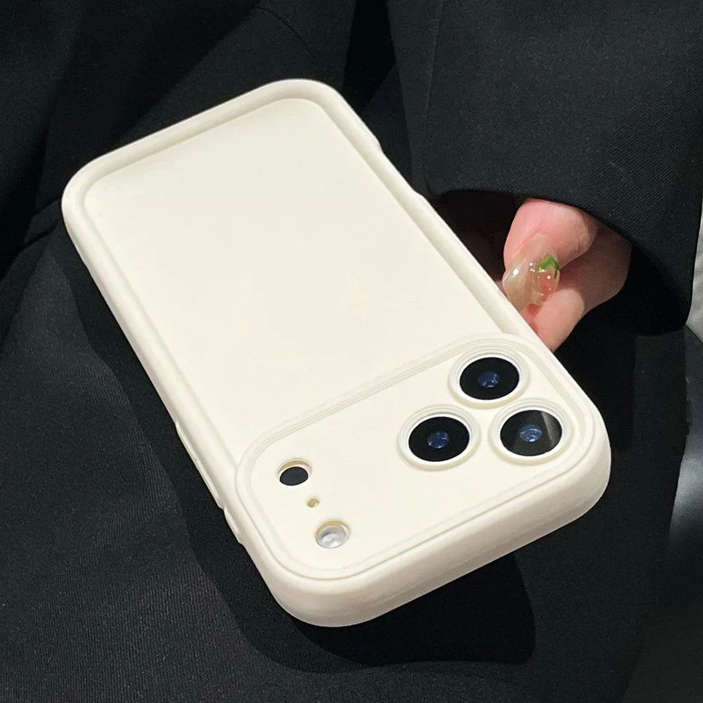 Shockproof Soft Silicone Cover Phone Case For iPhone 16 promax 17 15 14 Pro Max 13 12 11 XS XR 7 8 Plus Candy Color Matte Funda
