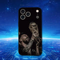 Football M-MesSI-S-M10 Cool For iPhone 13,17,11,12,16,14,15,Plus,Pro Max,XS,X,XR,SE,Mini,8,7,Soft Silicone Black Phone Case