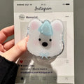 New Korean Cute Dog Onion Rotation Magnetic Magsafe Griptok Grip Tok for IPhone 17 Case Stand Wireless Charger Holder