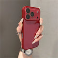 Luxury Tempered Glass Phone Case For iPhone 11 12 13 14 15 16 17 Pro Max Candy Shockproof Bumper Back Cases Cover