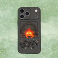 Anime C-Calcifer-ES Cute Phone Case For iPhone 14,13,17,12,11,16,15,Plus,Pro Max,XS,X,XR,SE,Mini,Soft Silicone Black Cover