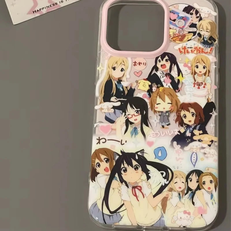 INS Japanese Light Sound Young Girl For IPhone 17 16 15 14 13 12 11 Promax X XR XSMAX 7 8 Plus Fashion Minimalism Matte Advanced