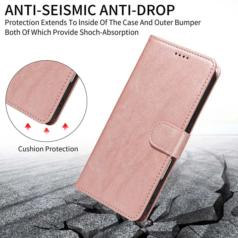 Leather Case For Honor X8C X7C X8B X7B X8A X7A X8D X7D X7 d X8 c HonorX8C Cover Flip Wallet RFID Blocking Anti-Theft Book Coque