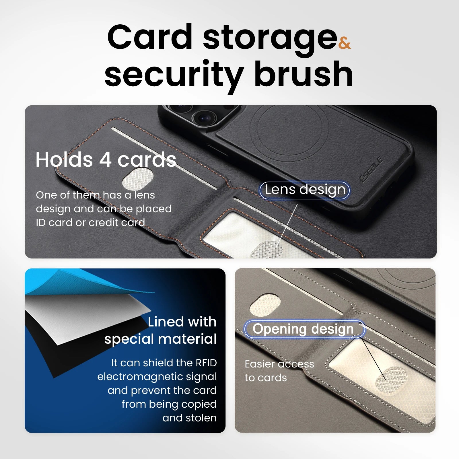 2 In 1 Detachable Magnetic Leather Case for IPhone 17 16 Pro Max 15 14 13 Wallet Cover Cards Holder Pocket