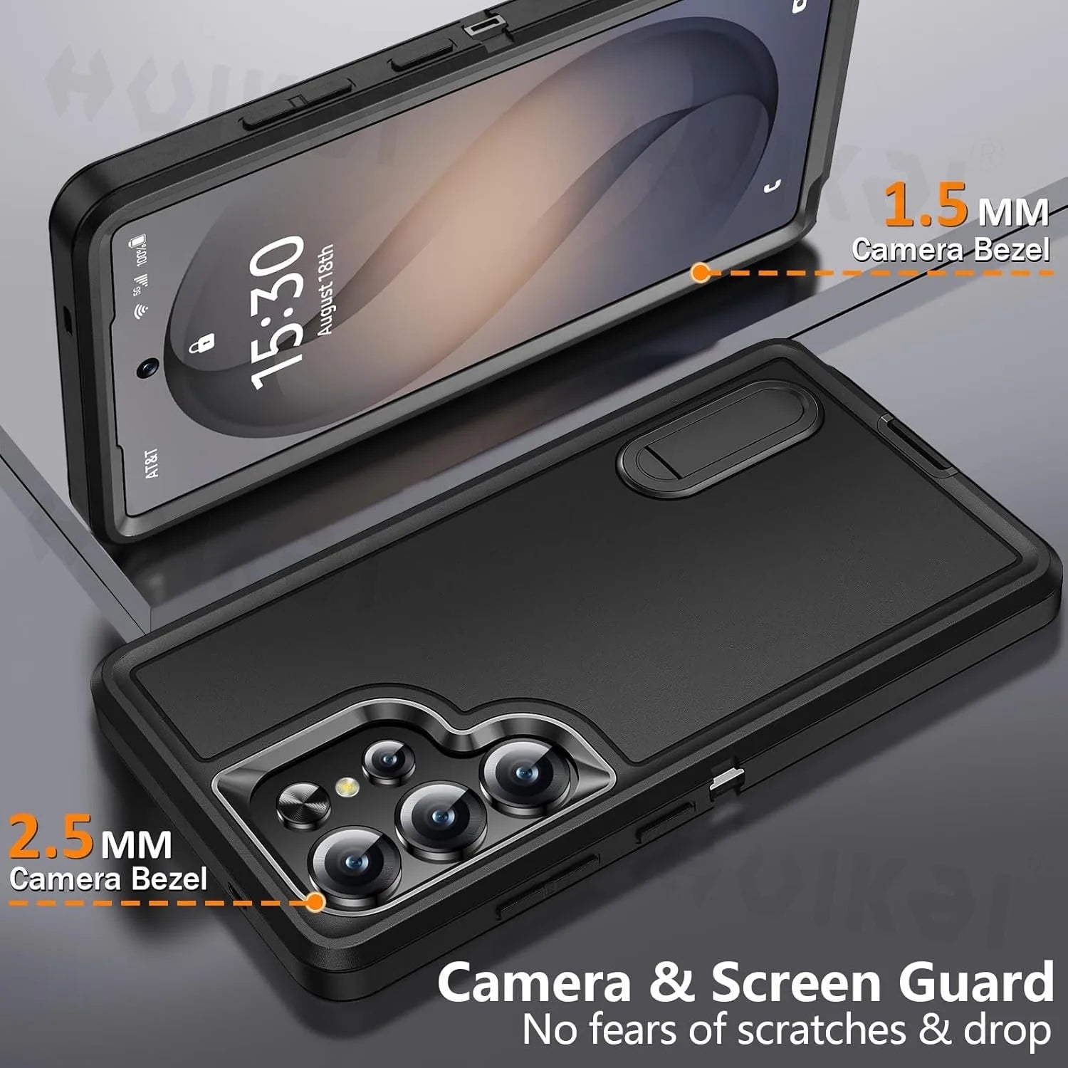 For Samsung Galaxy S26 Ultra S26 S25 Ultra S24 Plus Shockproof Case Heavy Duty Anti-Scratch Rugged Grade Kickstand Phone Cover