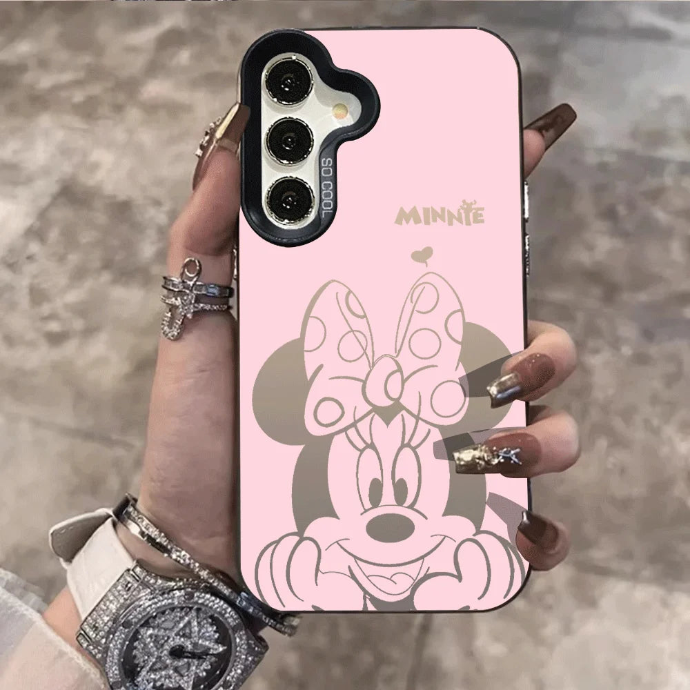 Disney Minnie Phone Case For Samsung Galaxy S26 Ultra S26 Plus S25 S24 S23 S22 S21 Ultra A56 A55 A54 A53 A36 A35 A26 FE Cover