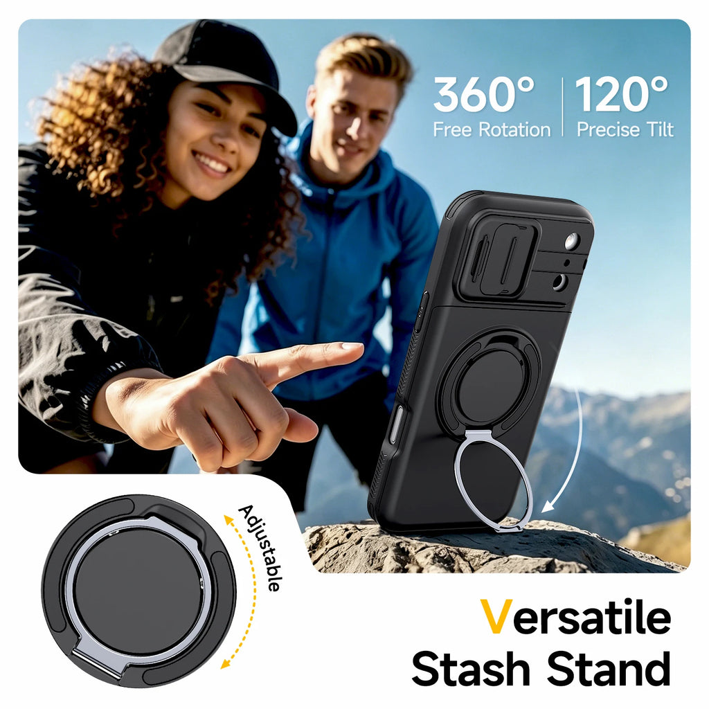 Luxury Wallet Case For iPhone 17 16 15 14 13 12 Pro Max 17E 16E 17Pro iPhone17 Shockproof Armor & Card Slot Stand Holder Cover