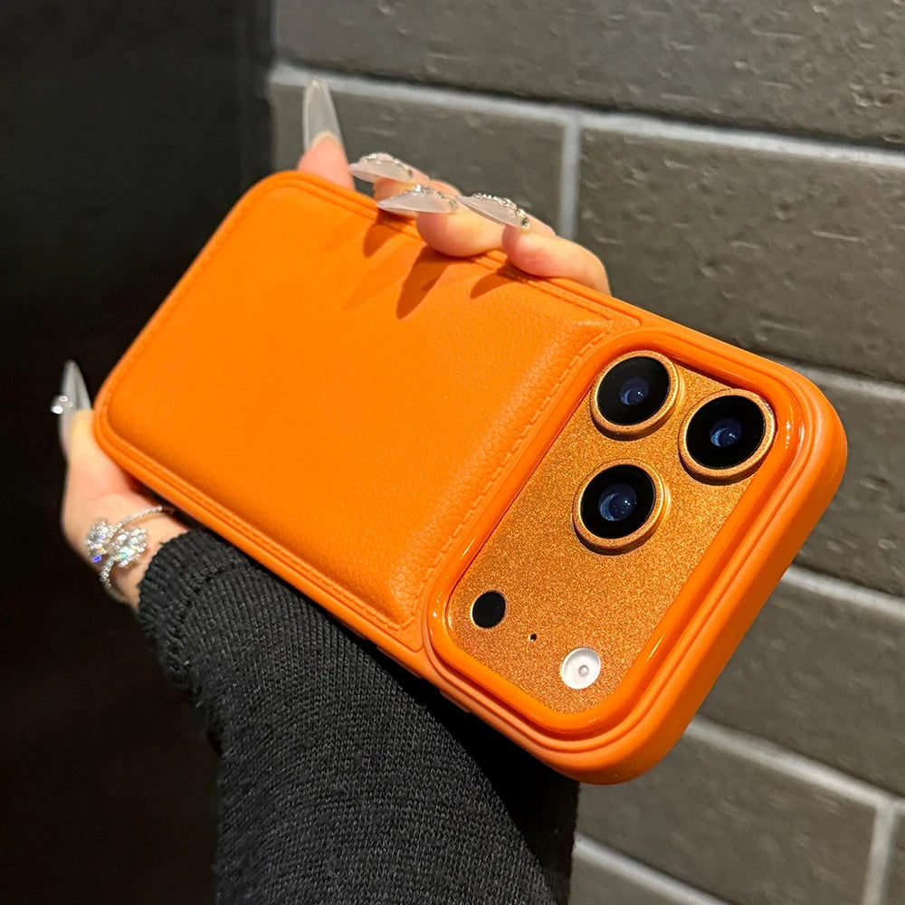 3D Bulge Silicone Case For iPhone 17 Air 16 15 14 13 Pro Max Plus Leather Texture Candy Color Shockproof TPU Soft Cover Funda