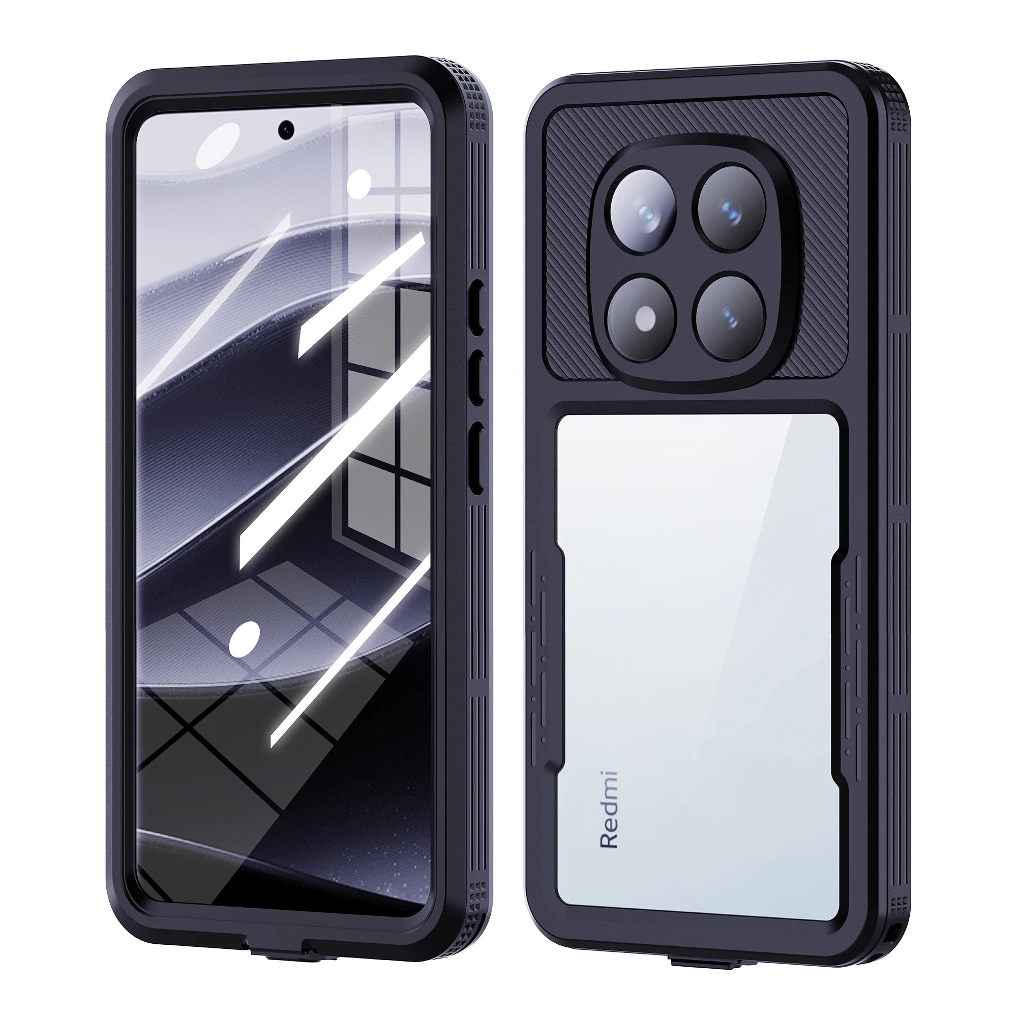 Shellbox Underwater Photography Diving Case for Redmi Note 15 14 Pro 5G Waterproof Shockproof Defender Cover