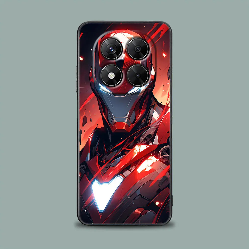Phone Case For Redmi 15C 14C 13C 12C Ironman Marvel Heroes Back Cover For Redmi Note 15 14 13 12 Pro Plus 11 10 8 Pro Soft Case