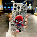 Phone Case For Oppo Realme C55 C67 C53 C35 C25 C21 C21Y C30 C33 Narzo 50A 50i Prime N53 N63  Cute Captain America SpiderMan