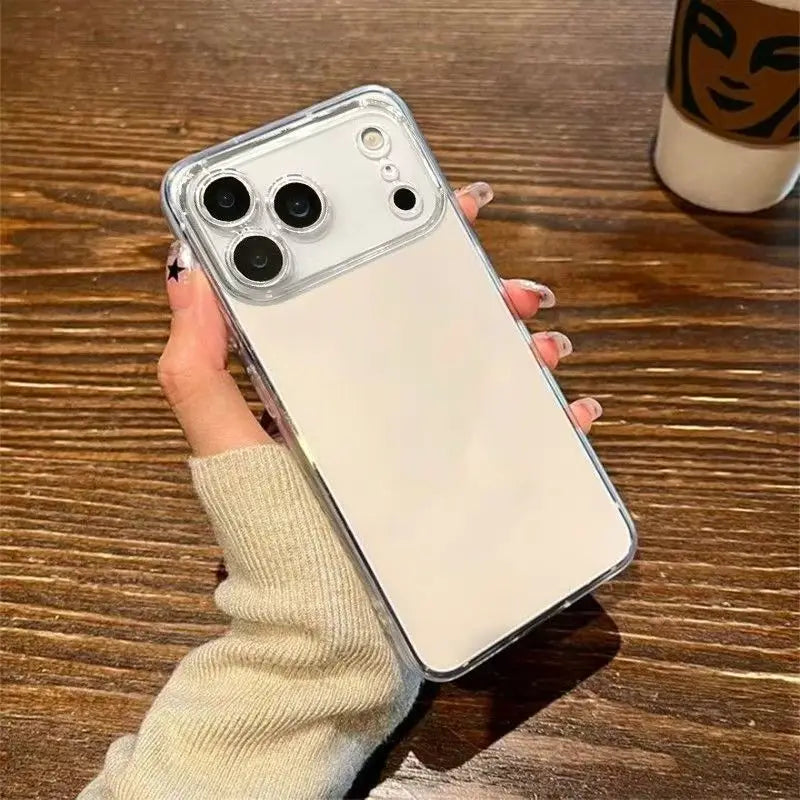 Clear Phone Case For iPhone 17 Pro Max Case Silicone Soft Cases For iPhone 11 12 13 14 15 16 Plus 17 Pro Max Air 16E Cover