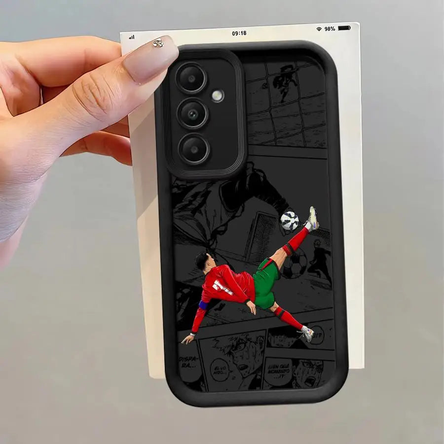Phone Case For vivo Y400 Y39 Y04 Y29 Y28 Y03 Y17s Y19s Y100 Y78 Y36 Y27 Y16 Y77 Y75 Y35 Y22s 5G Football Sports Anime Cool C-CR7