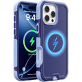 For MagSafe Heavy-Duty Armor Phone Case For IPhone 16/15/14 Pro Max Plus Magnetic Charging Military Grade Drop Protection Cover