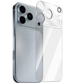 4in1 Tempered Glass Back Protector For iPhone 17 Air 16 15 14 Plus Pro Max 17Air 17Pro 9H Camera Lens Film For iPhone17 iPhone16
