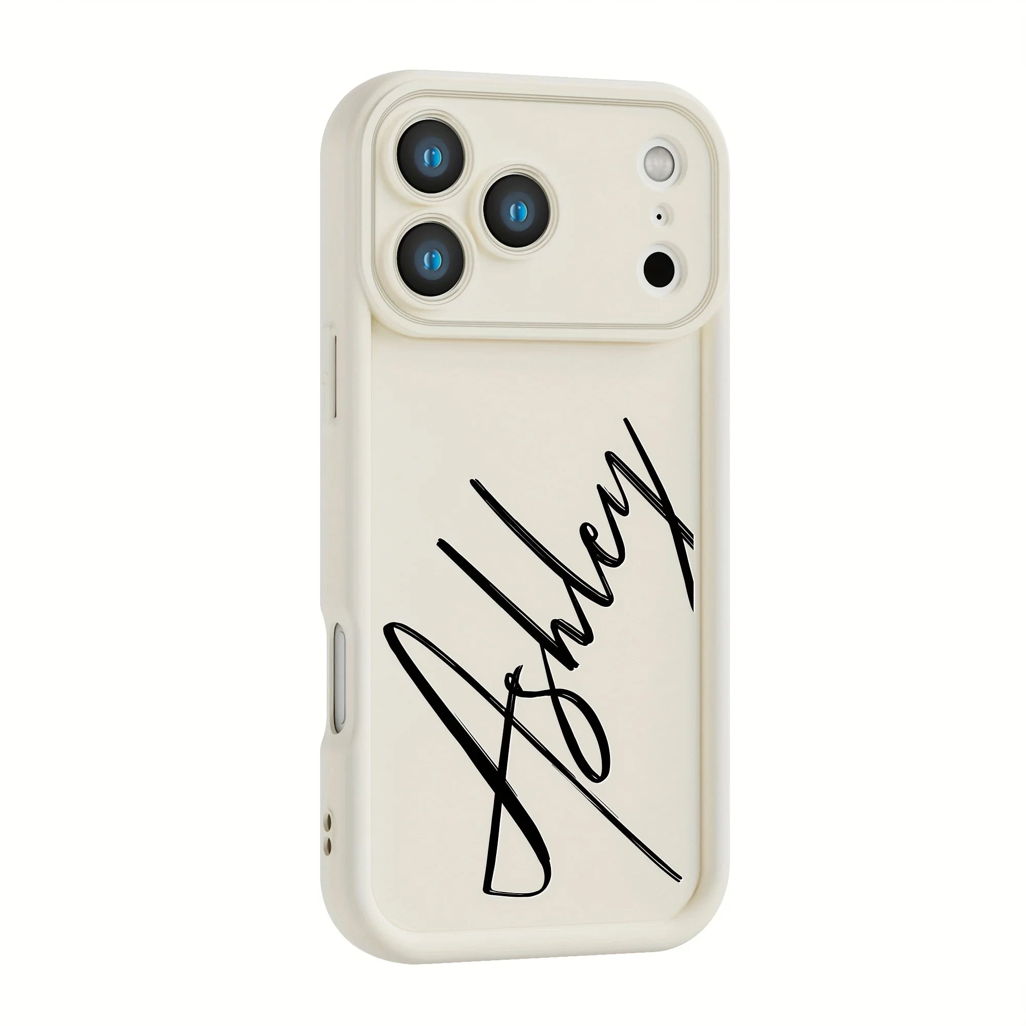 Custom Text Case For iPhone 17 Air 16 15 14 13 12 11 Pro Max SE 2020 2022 XS XR 7 8 Plus Print Your Signature Silicone Soft Case