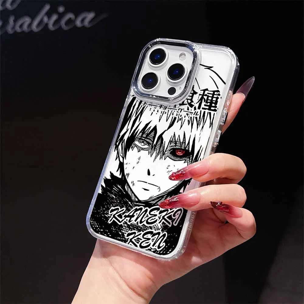 Tokyo Ghoul Anime Phone Case For Apple iPhone 17 AIR 16E 15 14 13 12 11 Pro Max Plus Transparent Soft Cover