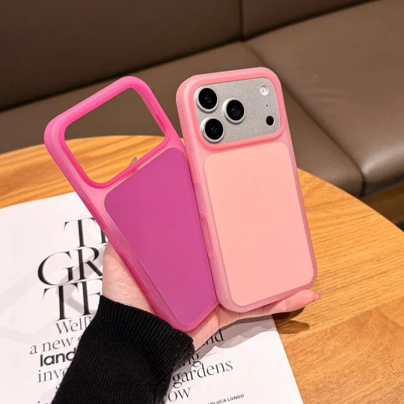 Fashion Candy Solid Color Jelly Case for iPhone 15 16 17 Pro Max 17Pro With Ai Camera Control Button Shockproof Skin Feel Cover