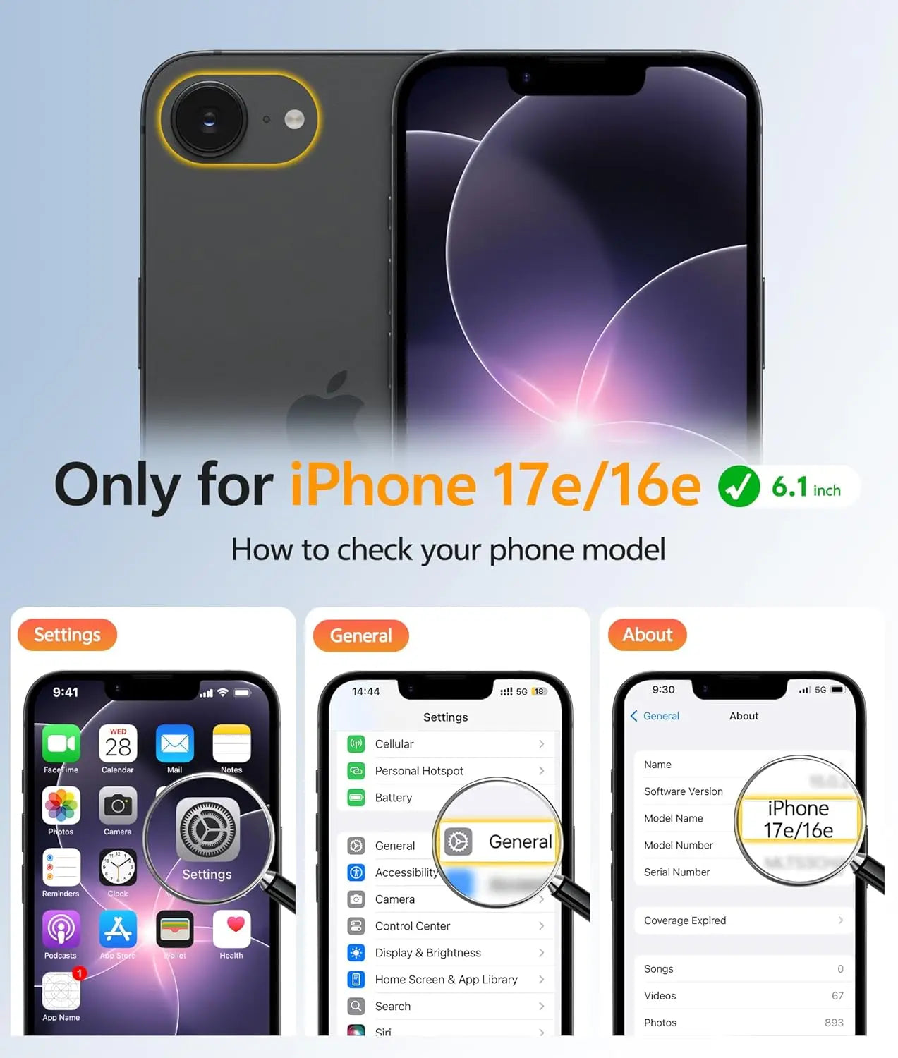 For iPhone 17e/16e Phone Case with Magnetic Translucent Matte Cases with [Screen Protector]  Shockproof Protective Phone Cover -
