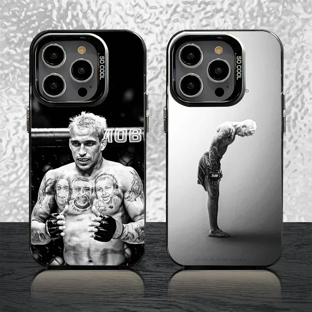 C-Charles Boxer O-Oliveira Phone Case For iPhone 16,15,14,13,12,11,Pro,XS,Max,Plus,Mini,SE Black Candy Matte Shockproof Cover