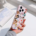 Disney Princess Villains For Apple iPhone 17 16 15 14 13 12 Mini 11 Pro Max Bubble Heart Cover Funda Silicone Soft Phone Case
