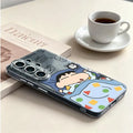 Shin-ChanS Cute Case for Samsung Galaxy S26 S25 Edge Note 20 Ultra 10 S23 Ultra S21 S22 FE S24 S20 Plus Phone Cover