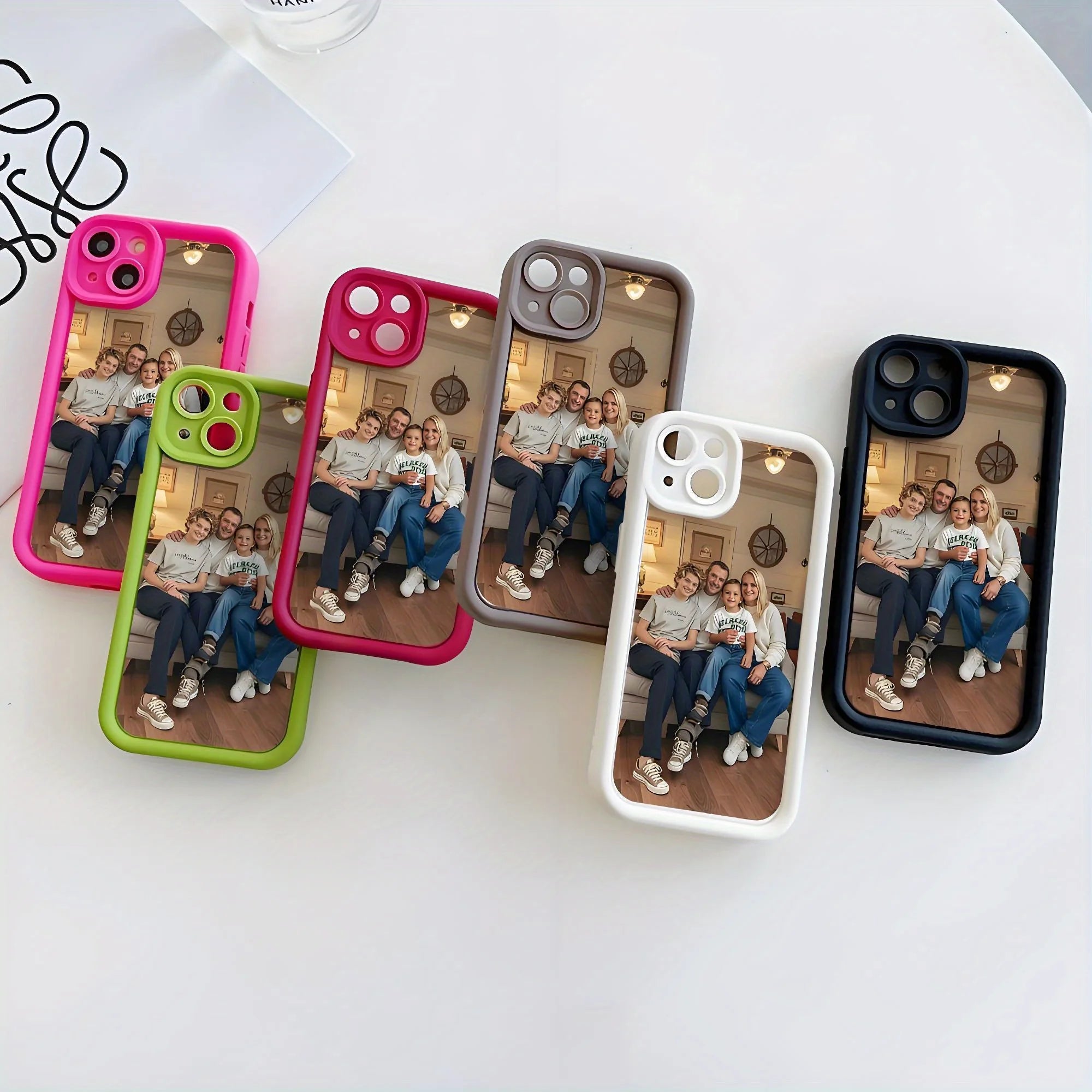 Customized Case For iPhone 7 8 Plus SE2020 2022 XS XR 17 Air 16e 11 14 15 Pro Max 12 13 Mini A Variety of Colors to Choose From