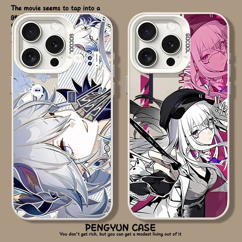 Honkai Star Rail Evanescia Sparkle Phone Case For ONE PLUS NORD 2 3 4 5G ACE6 CE2 CE3 CE4 Lite 5G 15 8T Casing Hard IMD Cartoon