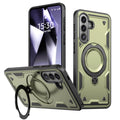 For Samsung Galaxy A57 A37 A17 A07 A56 A36 A26 A16 Phone Case 360° Rotating Magnetic Stand Holder Shockproof Armor Tough Cover