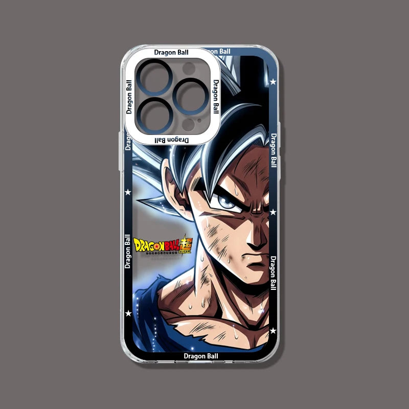 Anime Phone Case for D-DRAGON BALL SON GOKU KAKAROTTO iPhone 17 16 15 14 Pro Max Air 17E 13 12 11 ProMax Transparent Back Cover