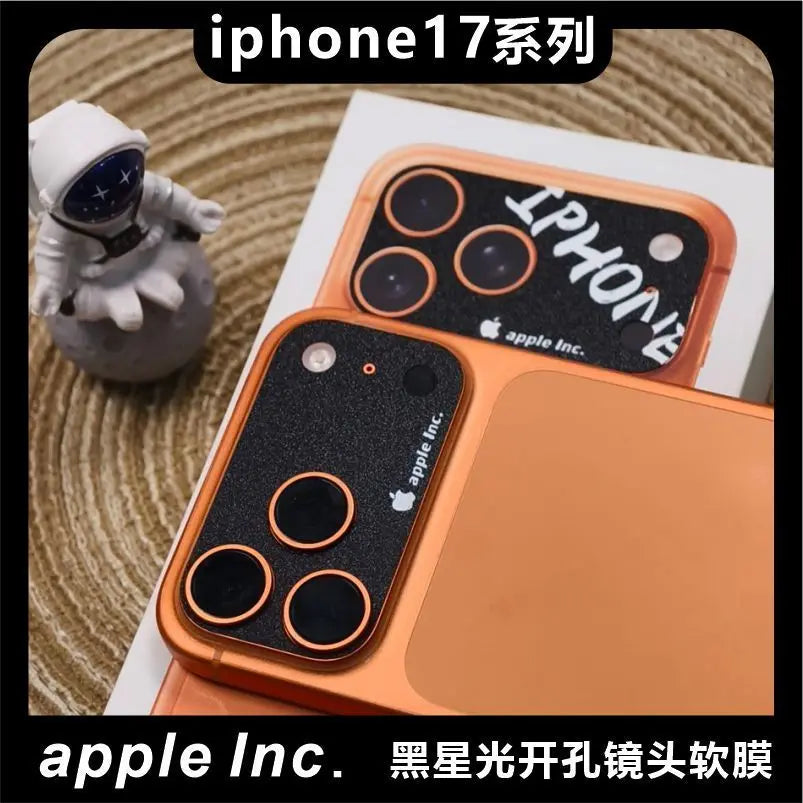 3Pcs Matte soft film lens Protector For iPhone 17 Pro Max  Scratch-resistant stylish Protective film For iPhone 17 Pro